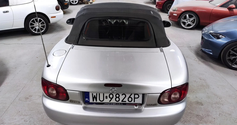 Mazda MX-5 cena 14900 przebieg: 141200, rok produkcji 2001 z Siemianowice Śląskie małe 742